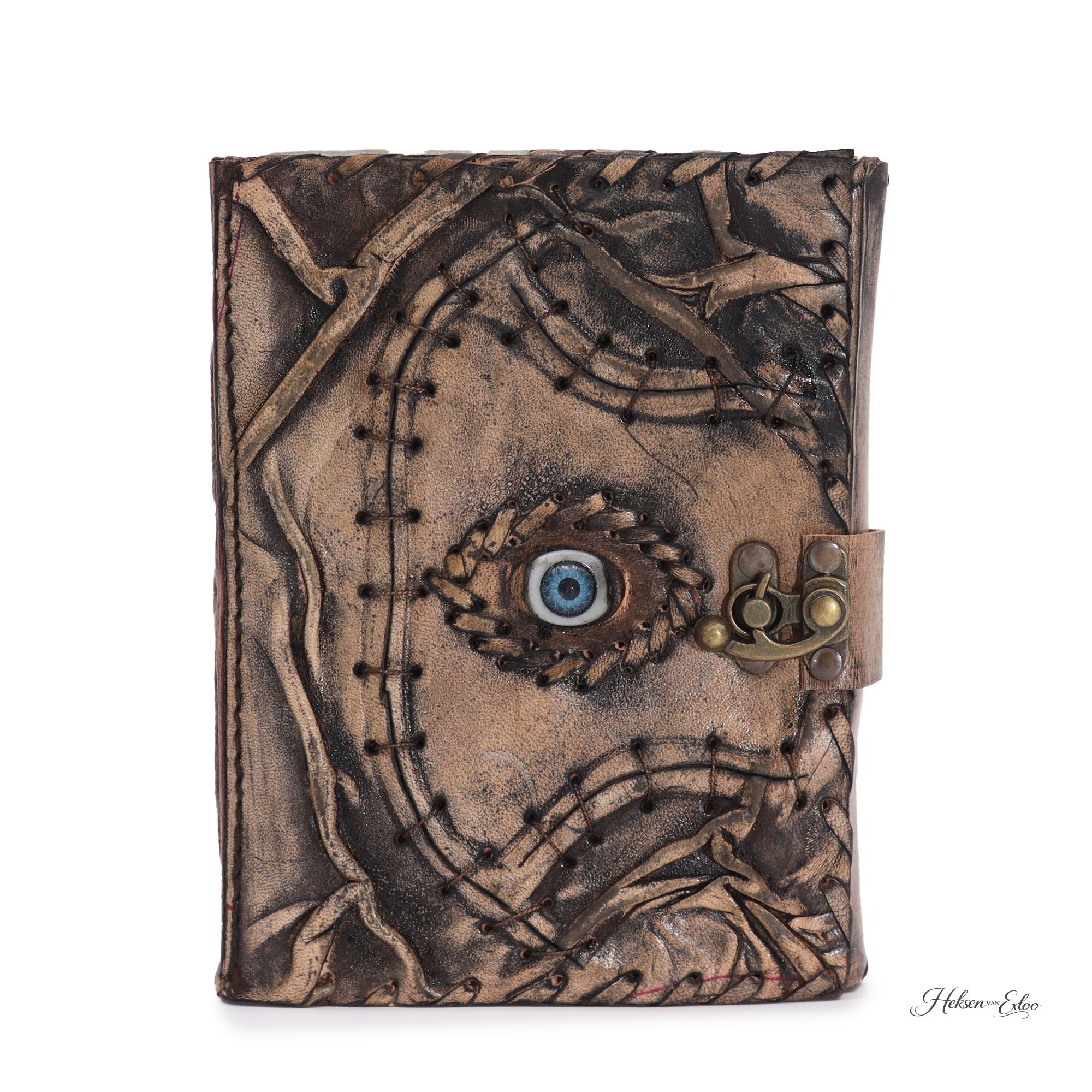Bruingrijs Book Of Shadows - Grimoire met wakend oog 3