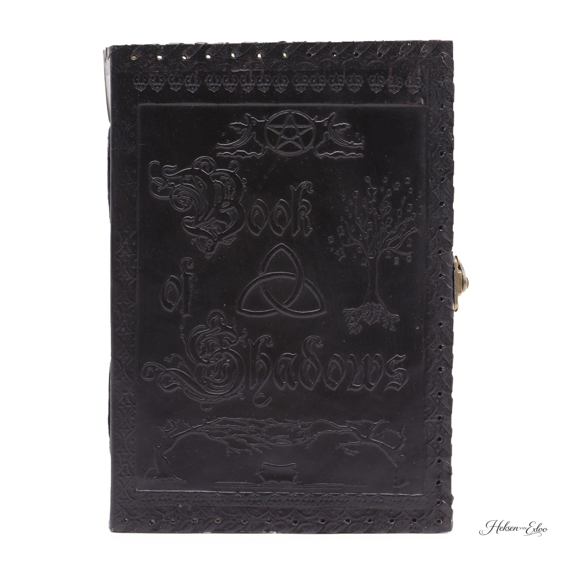 Groot Book Of Shadows - Grimoire - Zwart