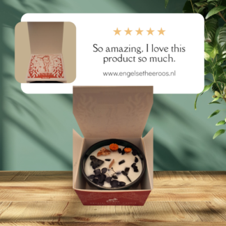 Kristallen Bloemenkaars Tarot - de Duivel