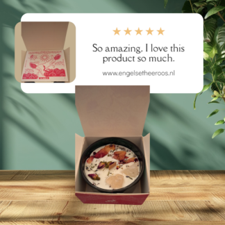 Kristallen Bloemenkaars Tarot - de Geliefden