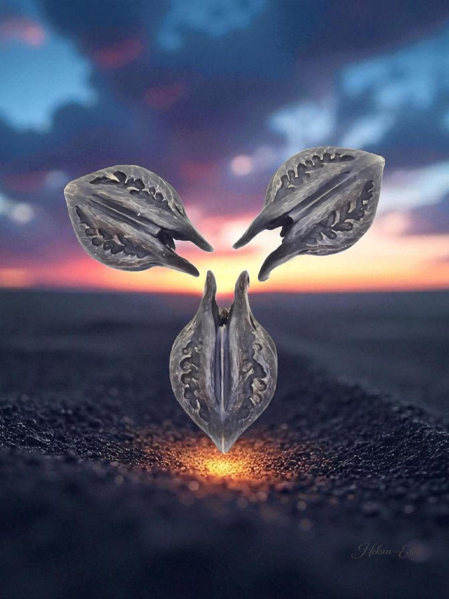 Cats Claw - Tijgerklauw - Vleermuiskop - Magische Zaden - 3 stuks in buidel! - Afbeelding 2